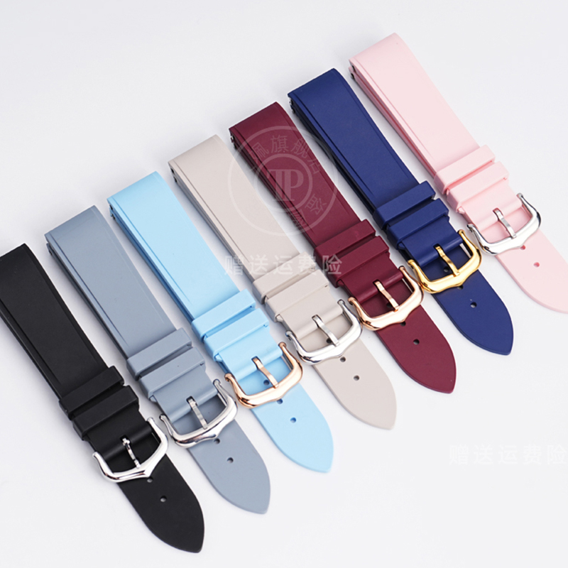 Men'S Accessories Cartier - Fluororubber belt For Cartier Santos Dumont
