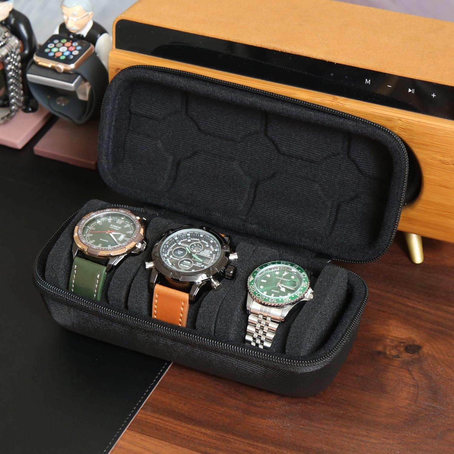Men Accessories Box - Watch Box Organizer For Men or