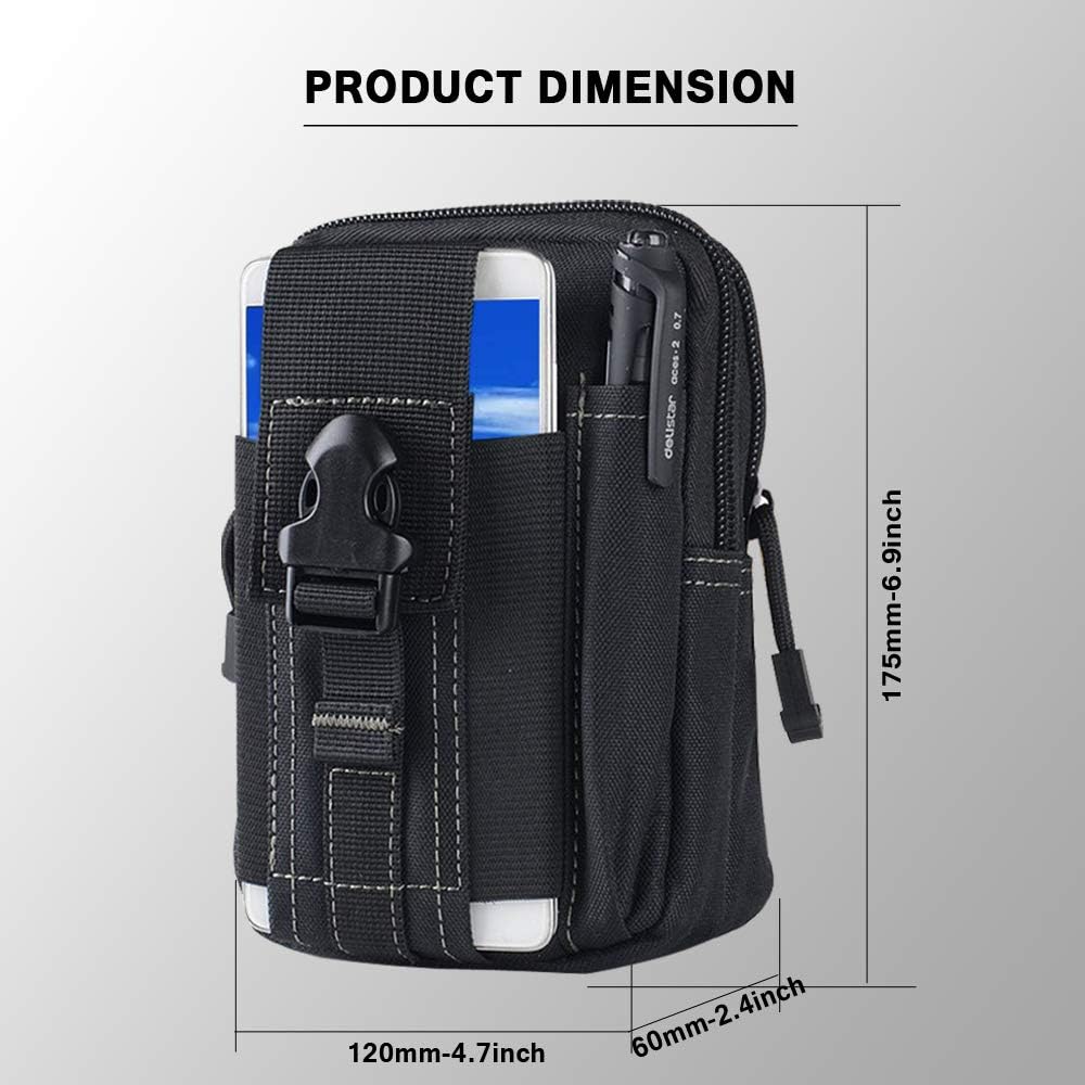 Tactical Molle Belt Pouch Mili - Men Accessories Box บทวิจารณ์และราคา
