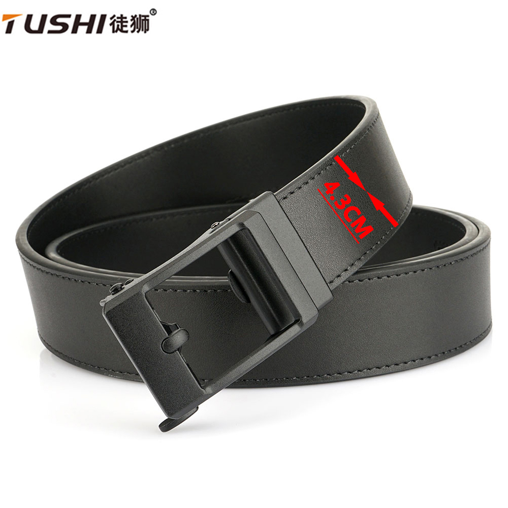 TUSHI New 4.3cm Military Belt  - Men Accessories Style บทวิจารณ์และราคา