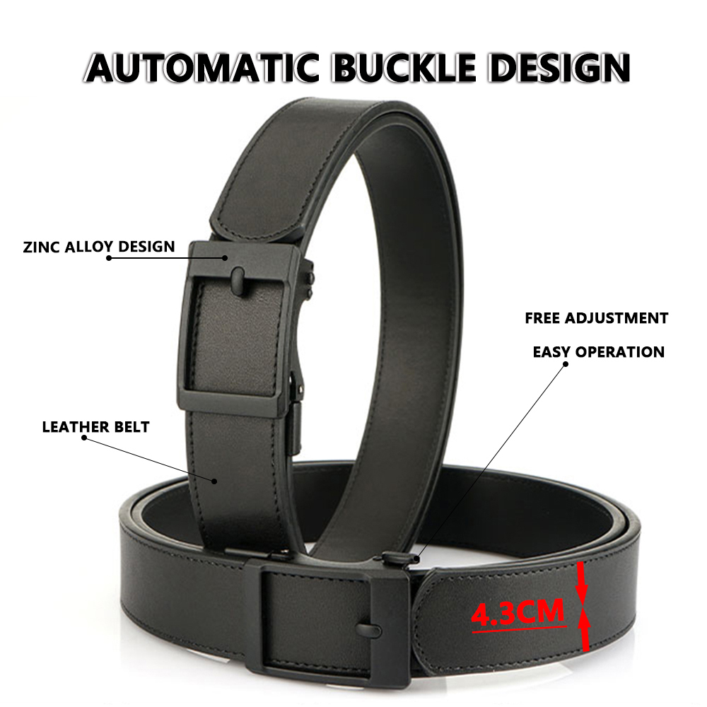 TUSHI New 4.3cm Military Belt  - Men Accessories Style บทวิจารณ์และราคา