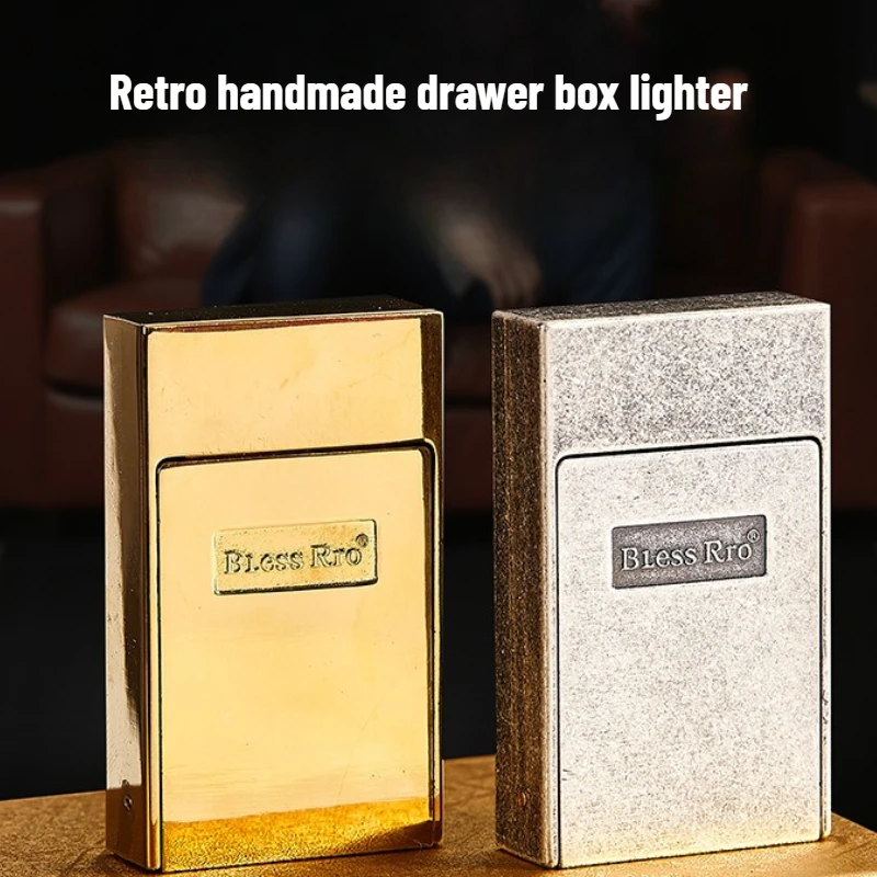 Retro Grinding Wheel Lighter O - Men Accessories Drawer บทวิจารณ์และราคา
