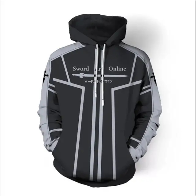 Anime Sword Art Online Hoodie  - Men Accessories Online บทวิจารณ์และราคา