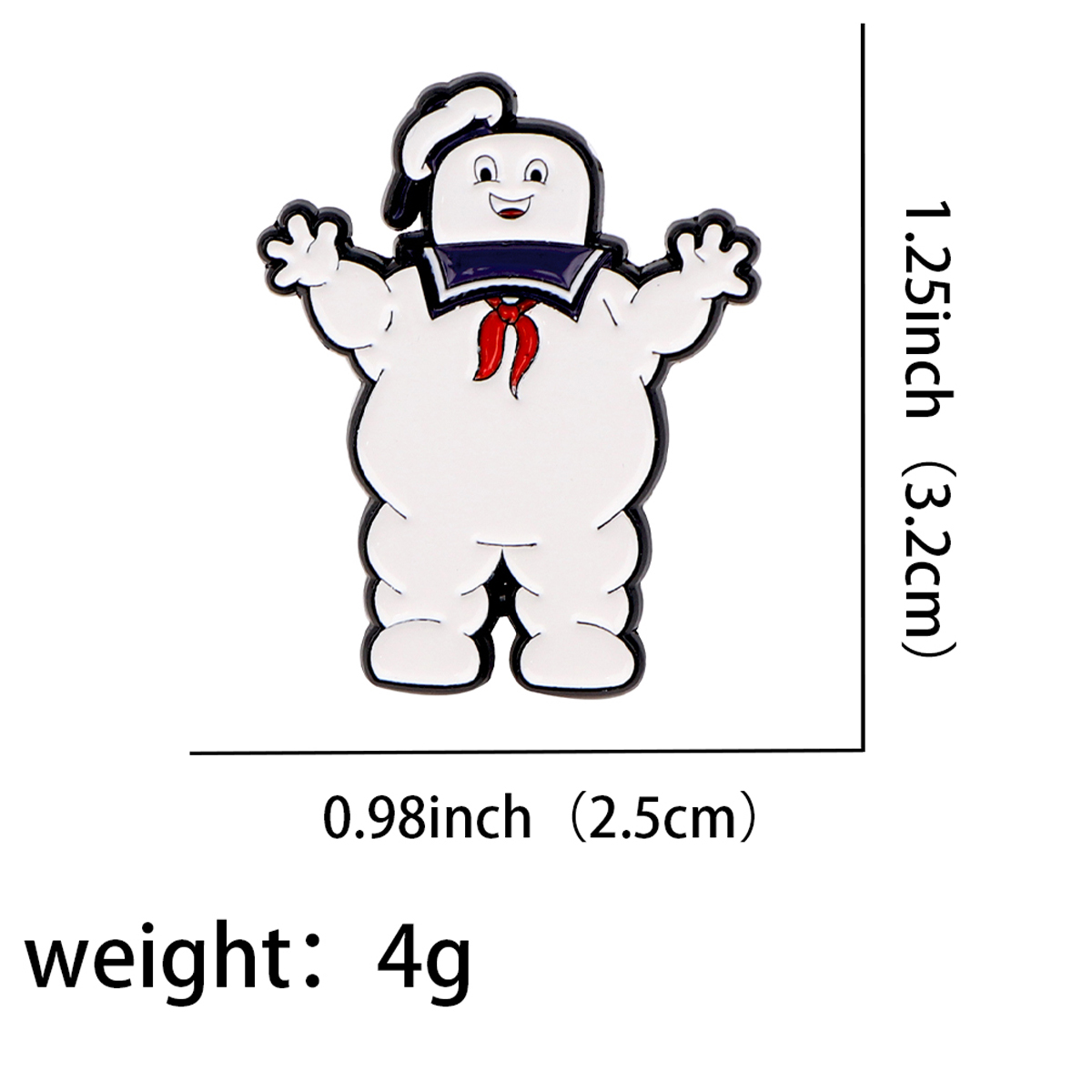 Vintage Movie Enamel Lapel Pin - Men Accessories Jewelry บทวิจารณ์และราคา