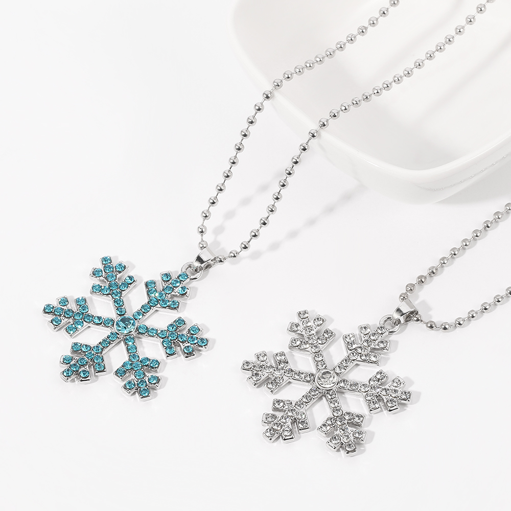 Magical Blue Crystal Snowflake - Men Accessories Jewelry บทวิจารณ์และราคา