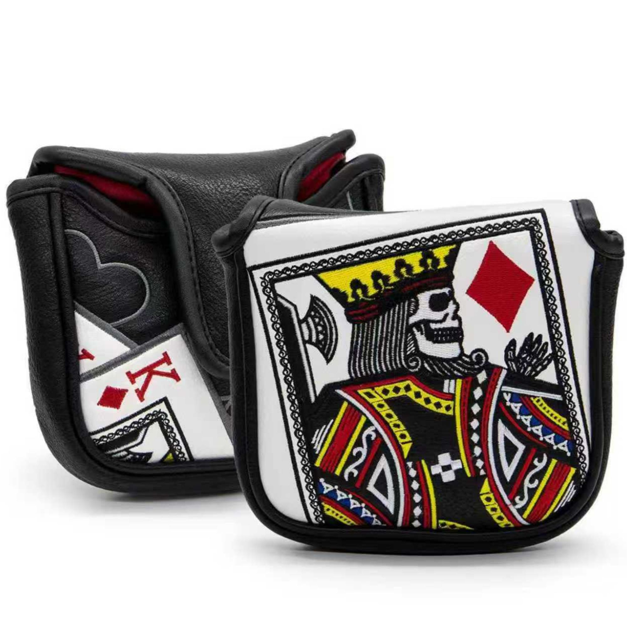 King Of Hearts Embroidered Mal - Men Accessories Style บทวิจารณ์และราคา