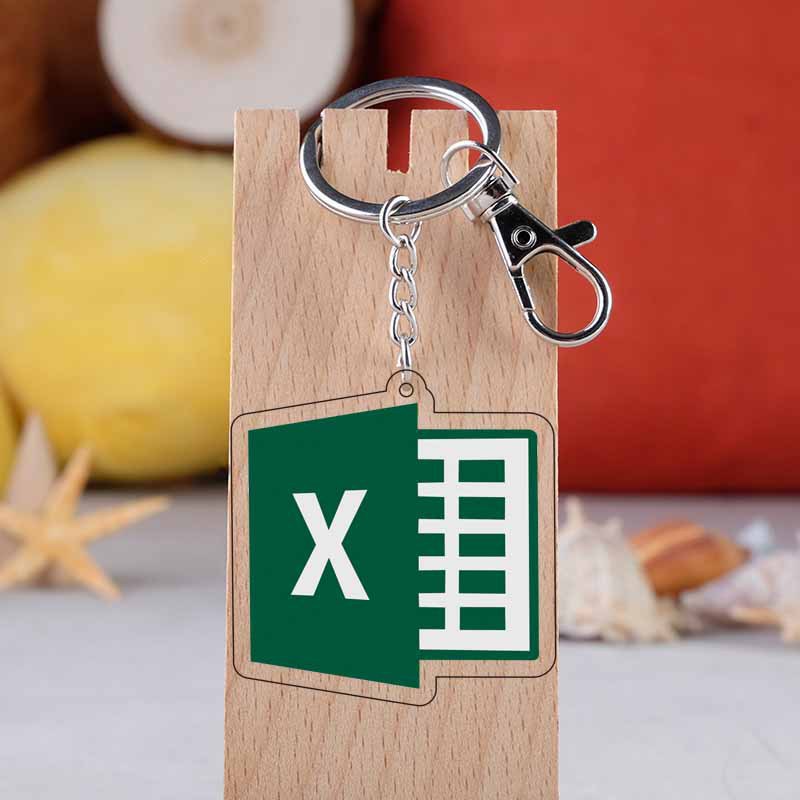 Cute Acrylic Software Icon Key - Men'S Accessories Office บทวิจารณ์และราคา