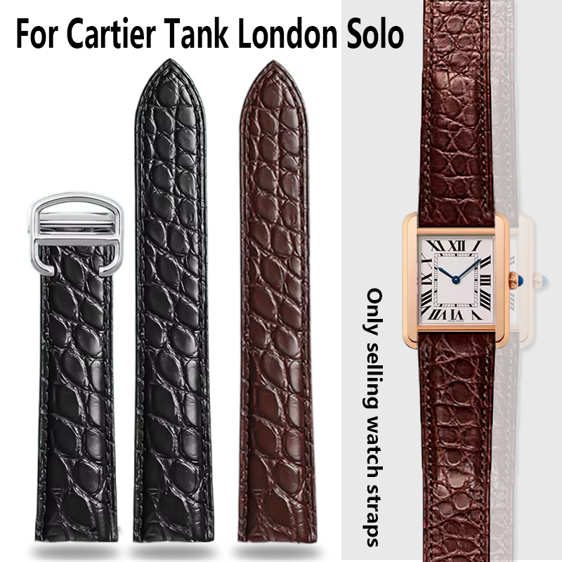 Crocodile Watchband 16 18 20 2 - Men'S Accessories Cartier บทวิจารณ์และราคา