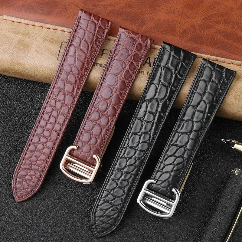 Crocodile Watchband 16 18 20 2 - Men'S Accessories Cartier บทวิจารณ์และราคา
