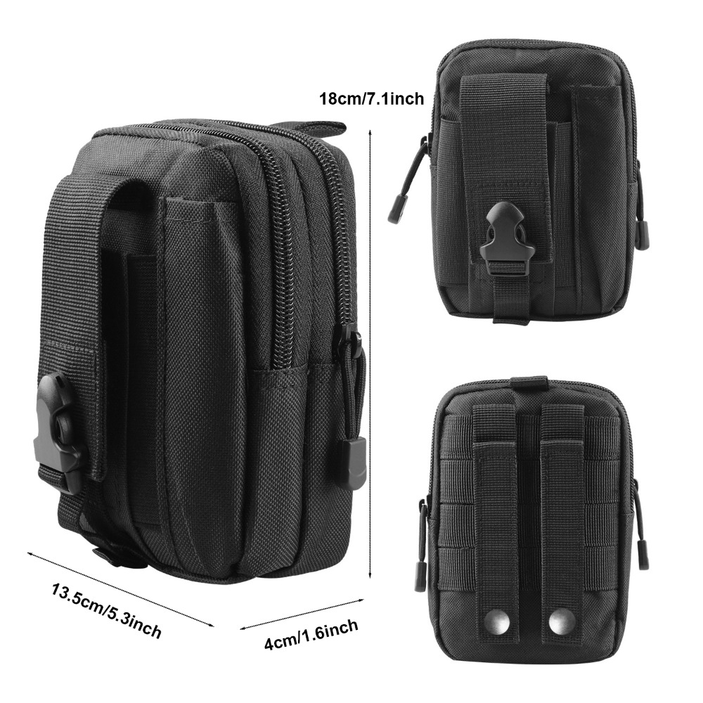 Tactical Waist Pouch Molle Wai - Men Accessories Box บทวิจารณ์และราคา