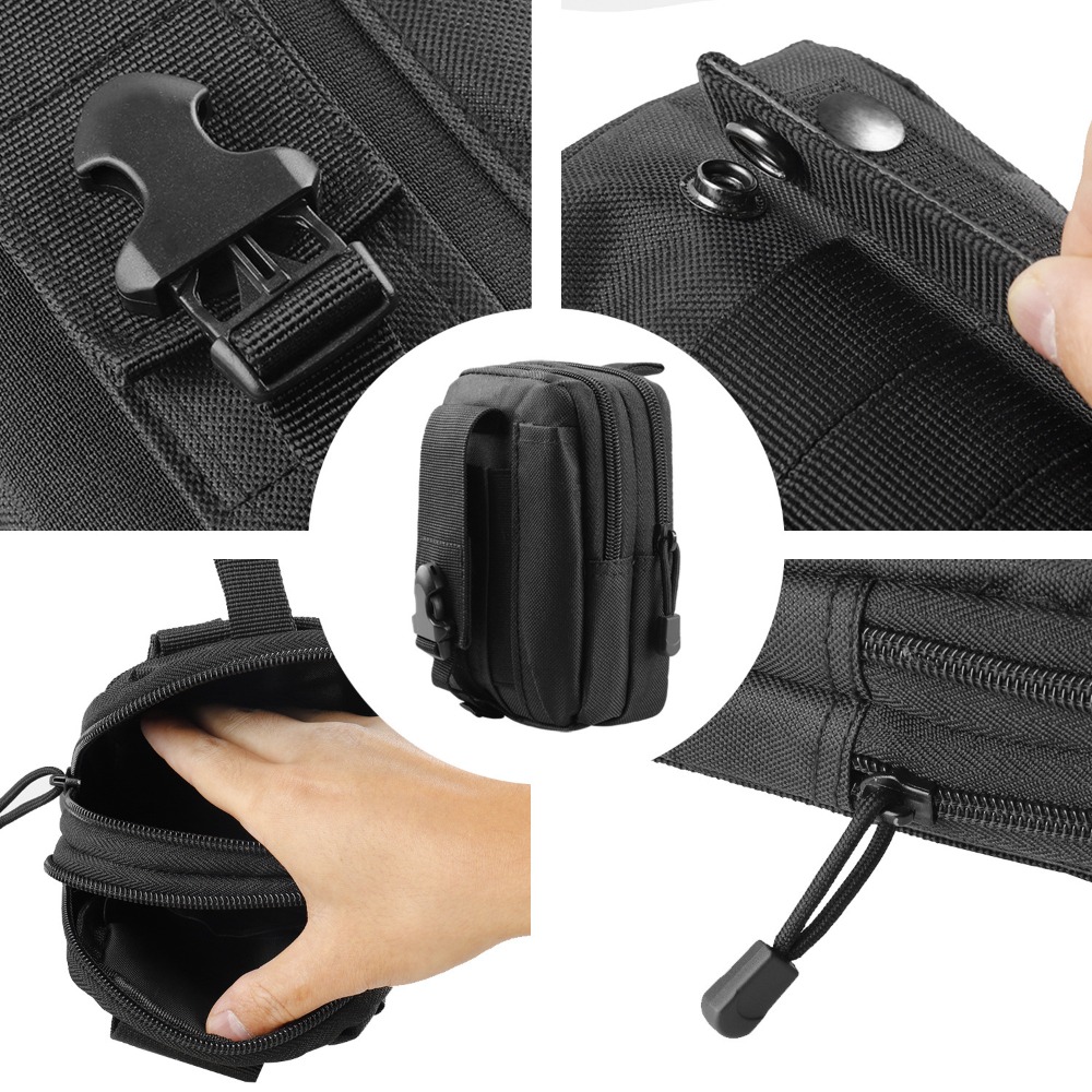 Tactical Waist Pouch Molle Wai - Men Accessories Box บทวิจารณ์และราคา