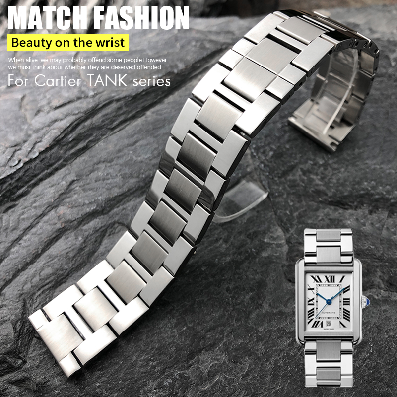 20mm Fine Stainless Steel High - Men'S Accessories Cartier บทวิจารณ์และราคา