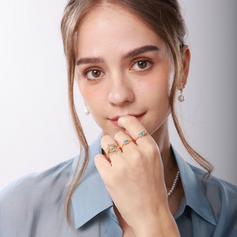 Vintage Opal Rings For Women M - Men'S Accessories Best บทวิจารณ์และราคา