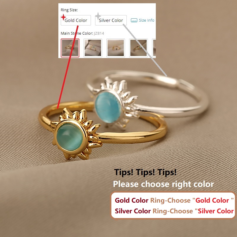 Vintage Opal Rings For Women M - Men'S Accessories Best บทวิจารณ์และราคา