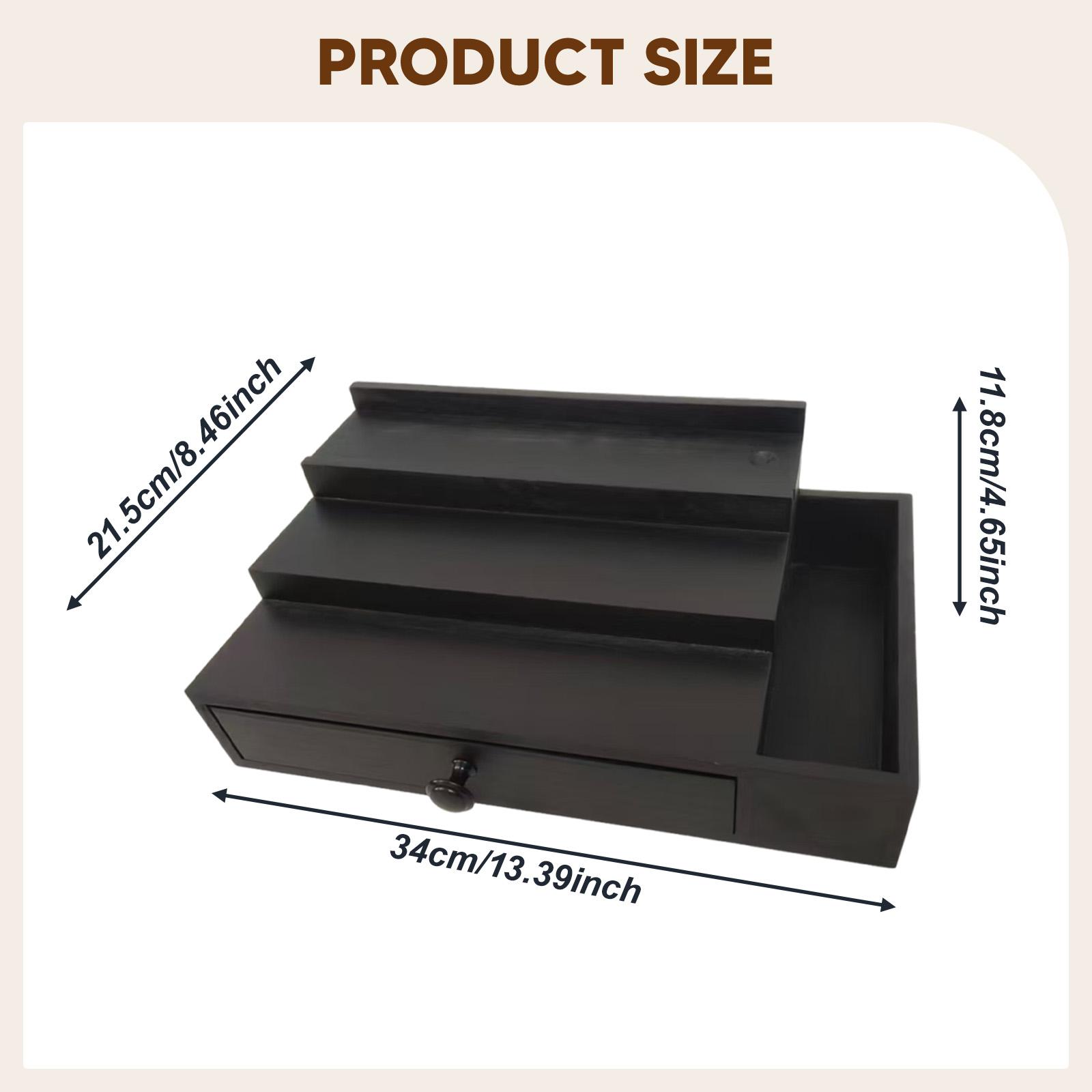Multi Layer Perfume Organizer  - Men Accessories Drawer บทวิจารณ์และราคา