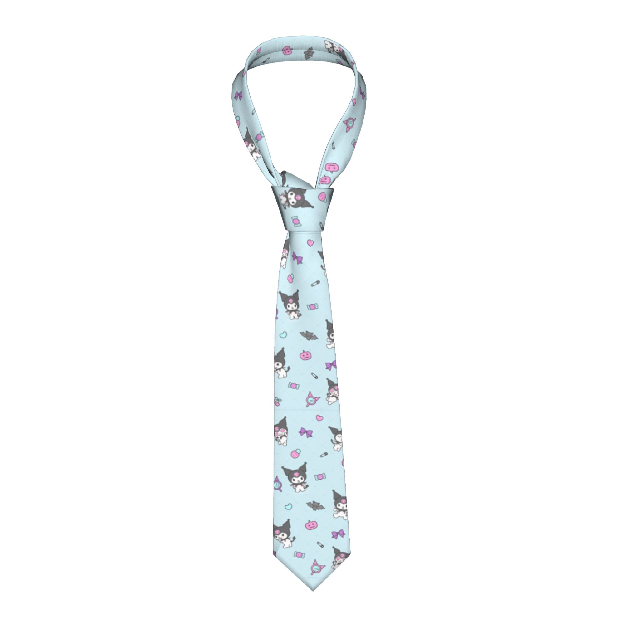 Kawaii Kuromi  Men Necktie Sli - Men'S Accessories Office บทวิจารณ์และราคา