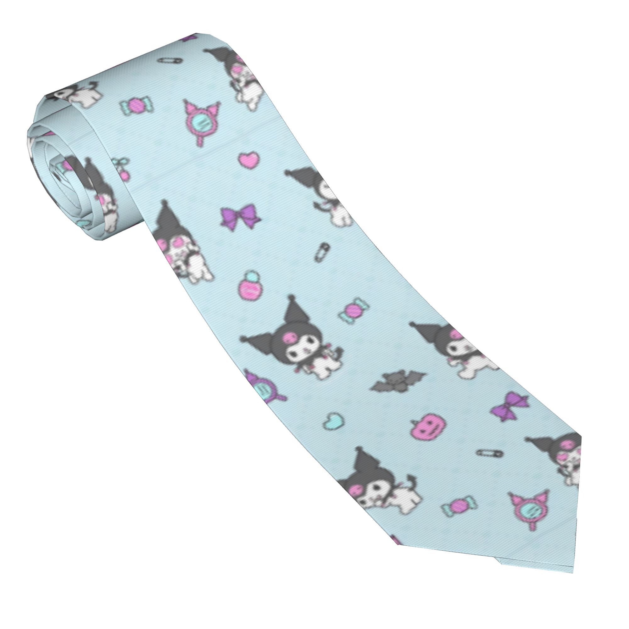 Kawaii Kuromi  Men Necktie Sli - Men'S Accessories Office บทวิจารณ์และราคา