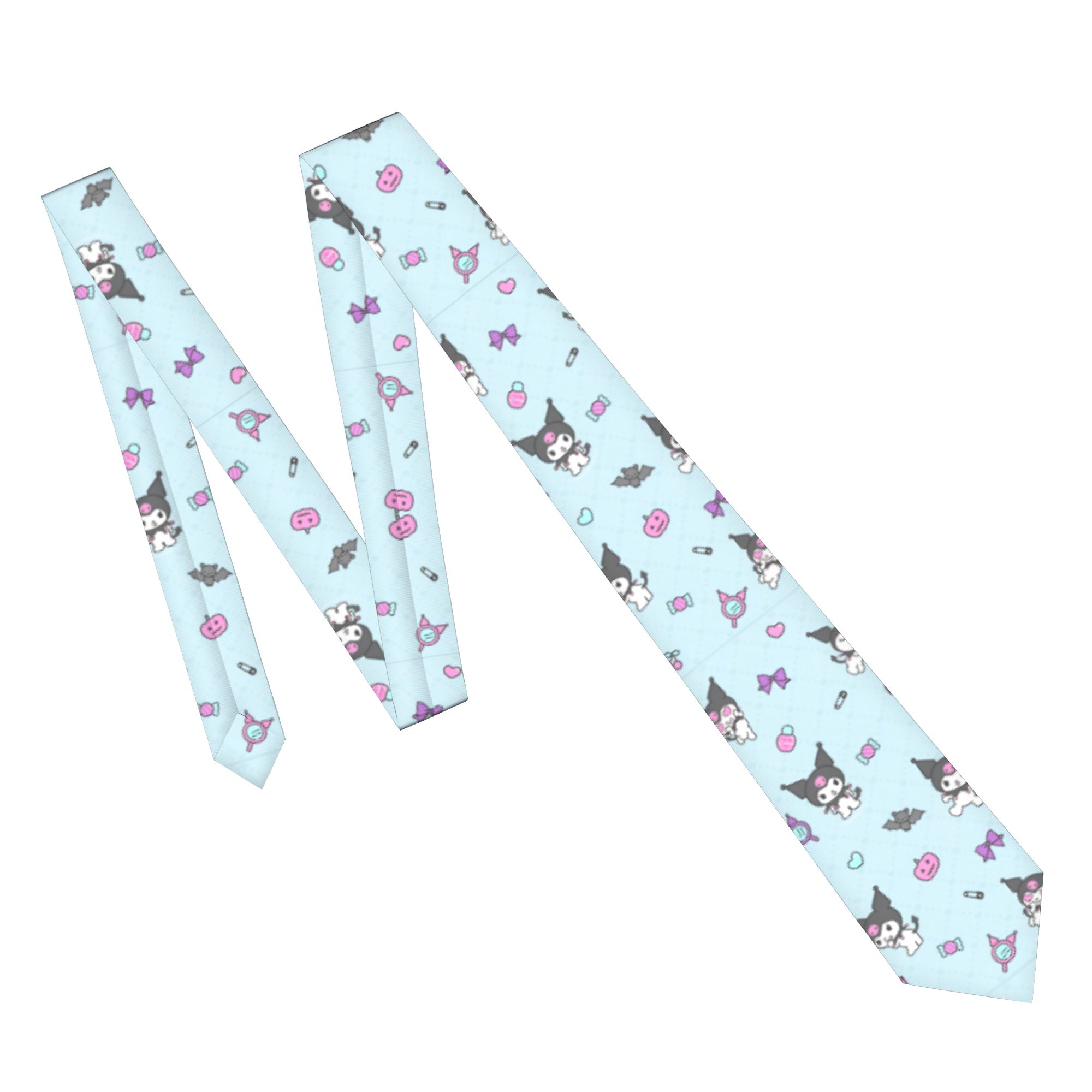 Kawaii Kuromi  Men Necktie Sli - Men'S Accessories Office บทวิจารณ์และราคา