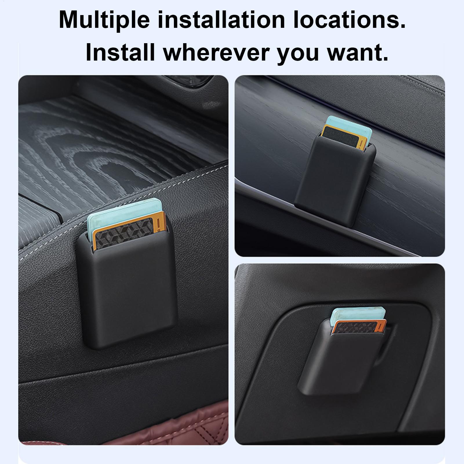 Car Card Organizer Adhesive In - Men Accessories Box บทวิจารณ์และราคา