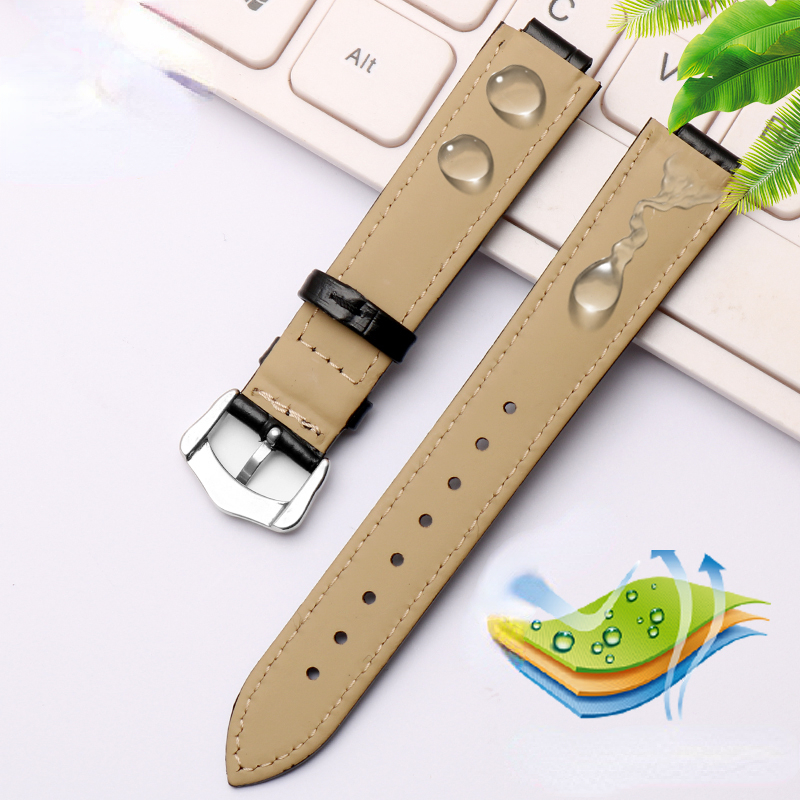 Genuine Leather Watch Strap fo - Men'S Accessories Cartier บทวิจารณ์และราคา