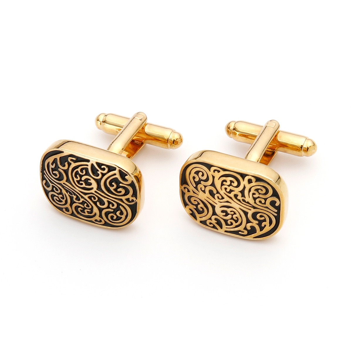 High Quality Gold Cufflinks Vi - Men'S Accessories Office บทวิจารณ์และราคา