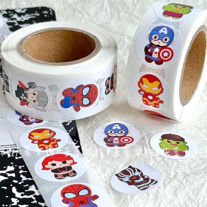 500 Stickers Marvel Spider Man - Men Accessories To Look Good บทวิจารณ์และราคา