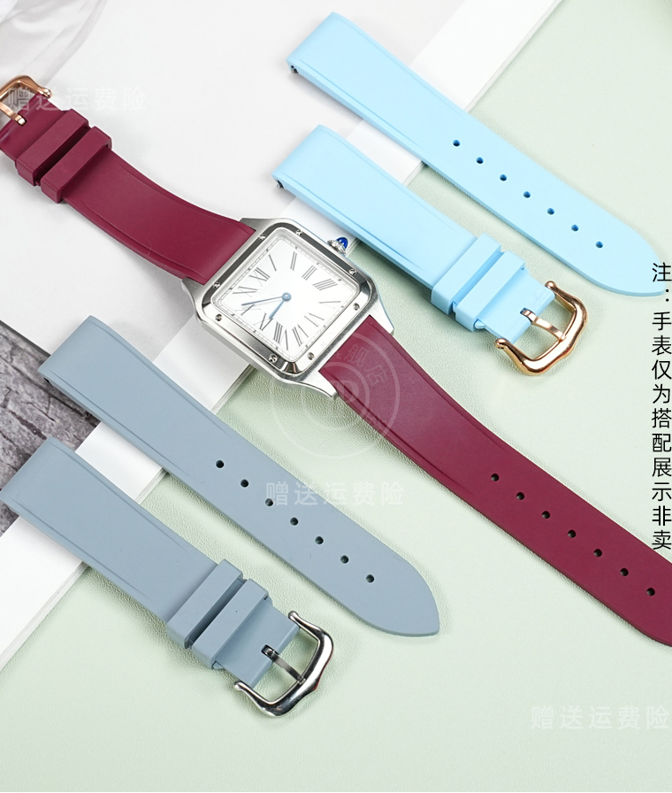 Fluororubber belt For Cartier  - Men'S Accessories Cartier บทวิจารณ์และราคา