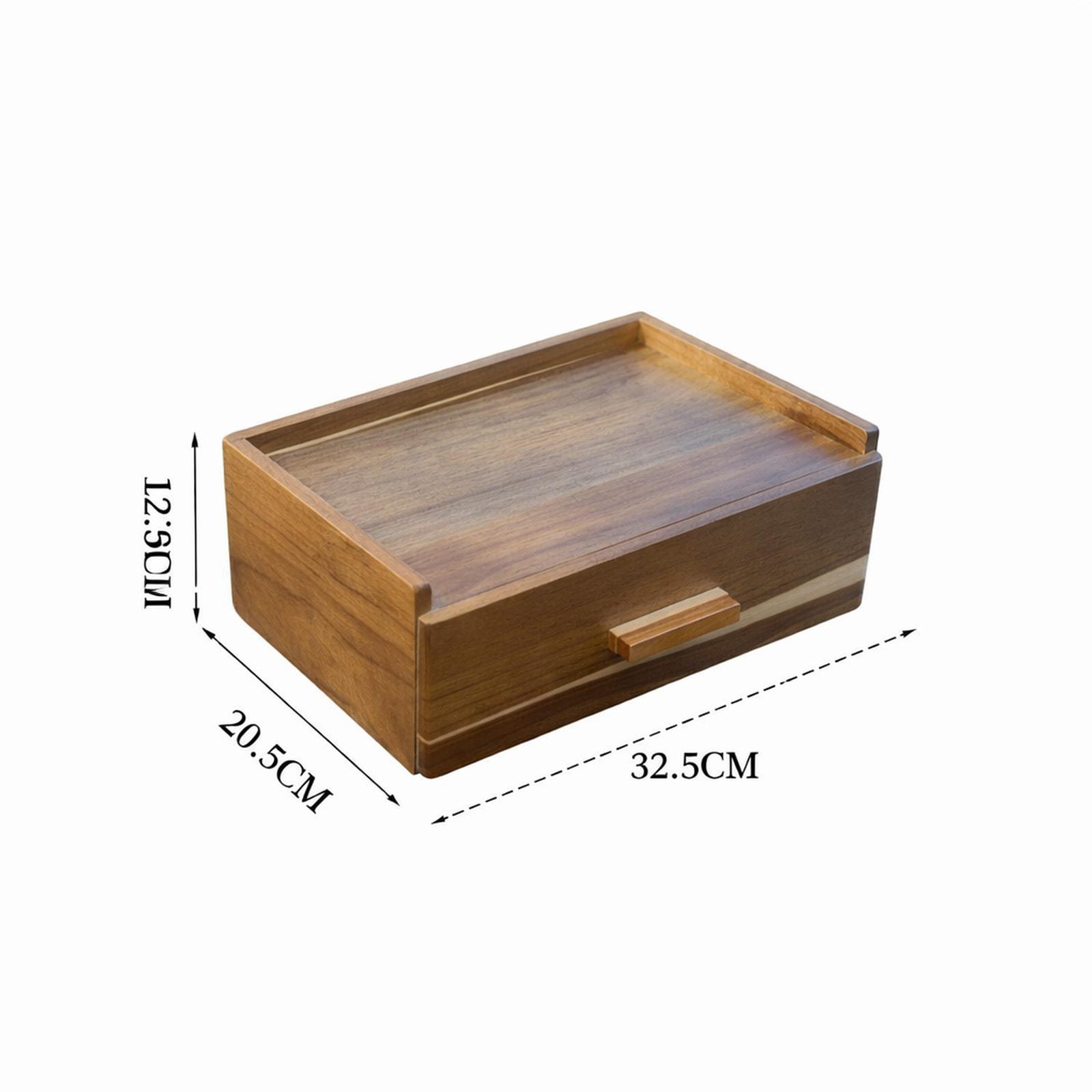 Wooden Tea Bag Organizer Stora - Men Accessories Drawer บทวิจารณ์และราคา