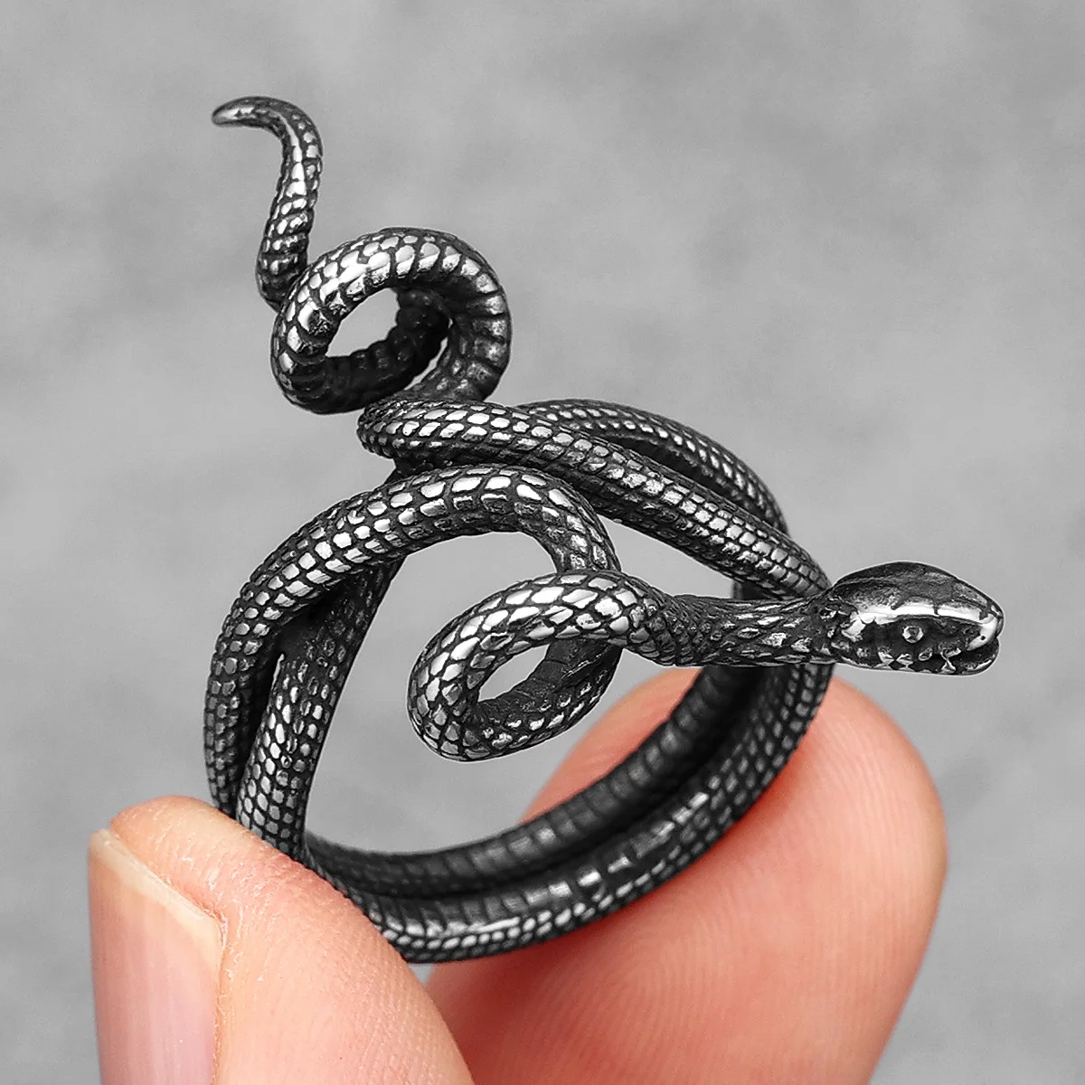 Poisonous Snake Ring 316L Stai - Men'S Accessories Best บทวิจารณ์และราคา
