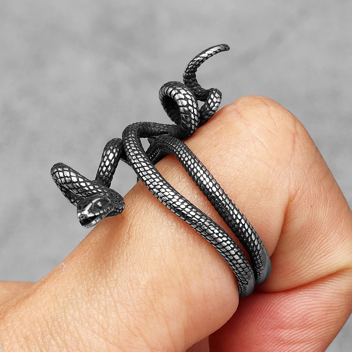 Poisonous Snake Ring 316L Stai - Men'S Accessories Best บทวิจารณ์และราคา