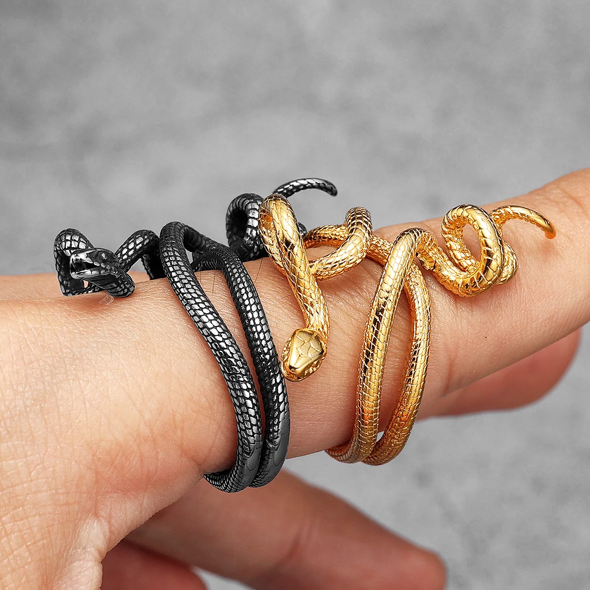 Poisonous Snake Ring 316L Stai - Men'S Accessories Best บทวิจารณ์และราคา