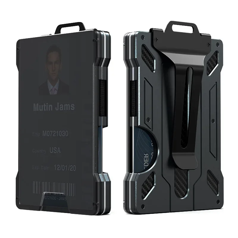 Rfid Business Card Holder Carb - Men Accessories Box บทวิจารณ์และราคา