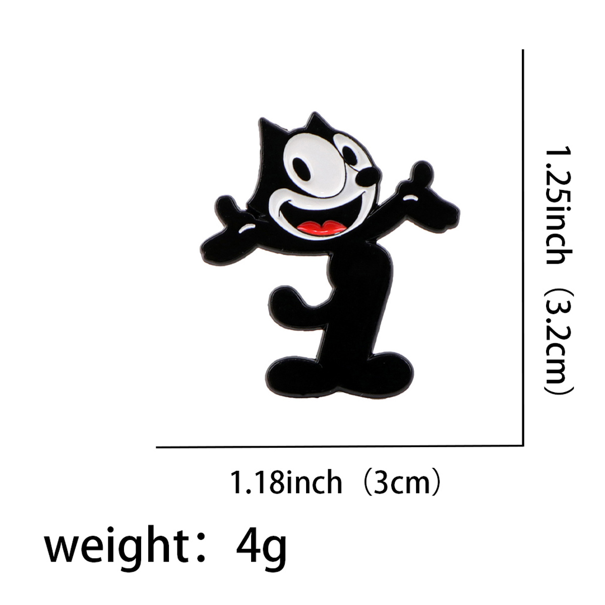 Cute Cartoon Animal Enamel Pin - Men Accessories Jewelry บทวิจารณ์และราคา