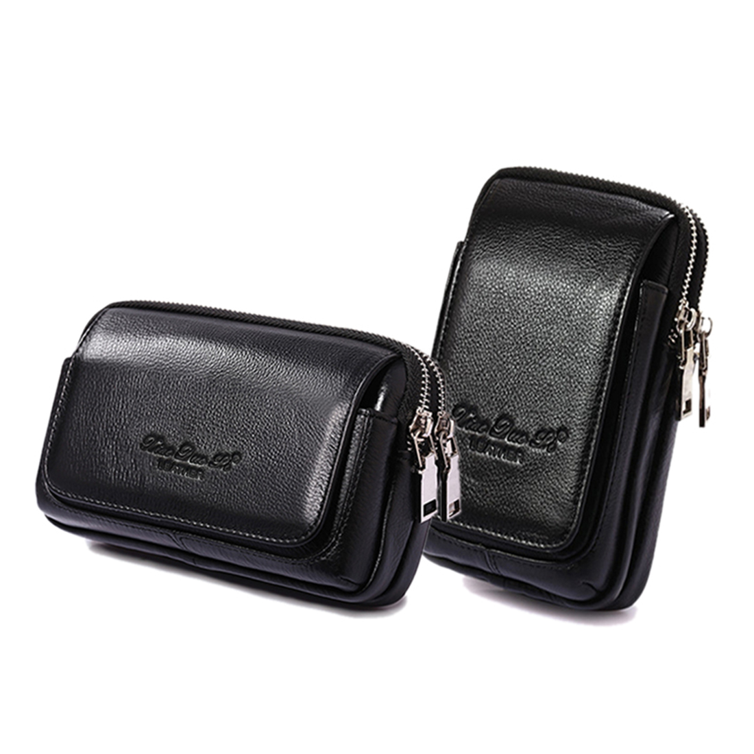 Men Genuine Leather Waist Fann - Men Accessories Box บทวิจารณ์และราคา