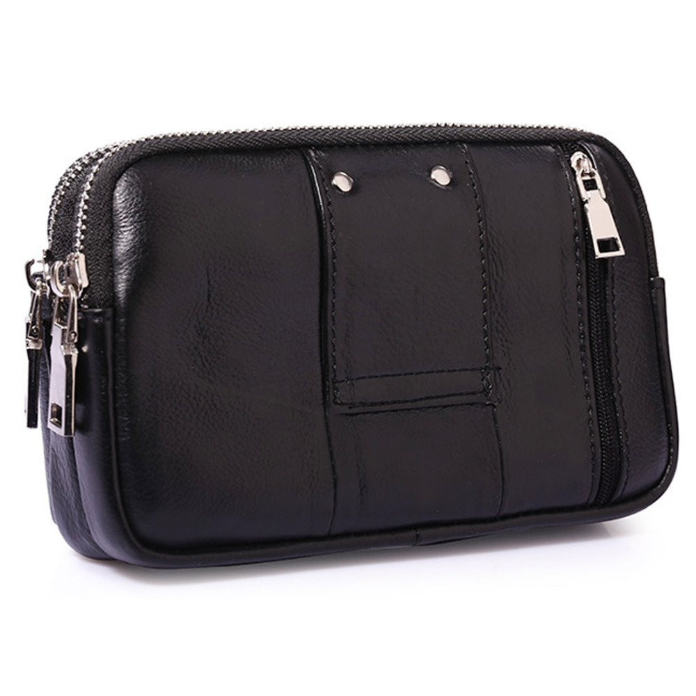 Men Genuine Leather Waist Fann - Men Accessories Box บทวิจารณ์และราคา