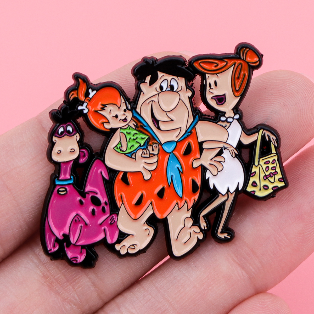 Cartoon Dinosaur Enamel Pin Ba - Men Accessories Jewelry บทวิจารณ์และราคา