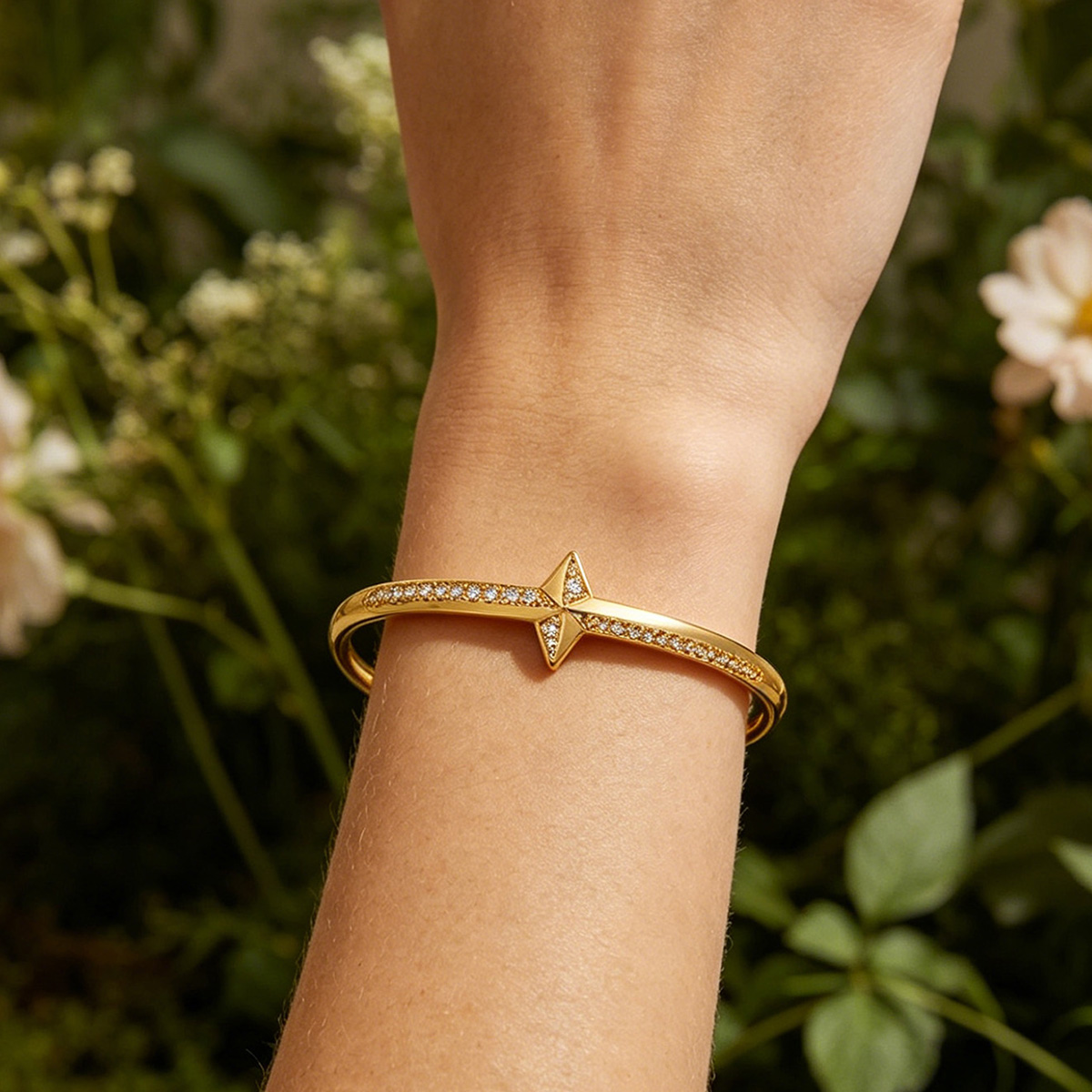 Crystal Star Bangle For Women  - Men'S Accessories Best บทวิจารณ์และราคา