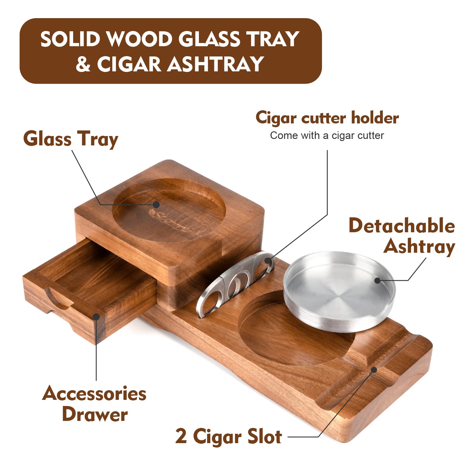 Great Cigar Accessories for Me - Men Accessories Drawer บทวิจารณ์และราคา