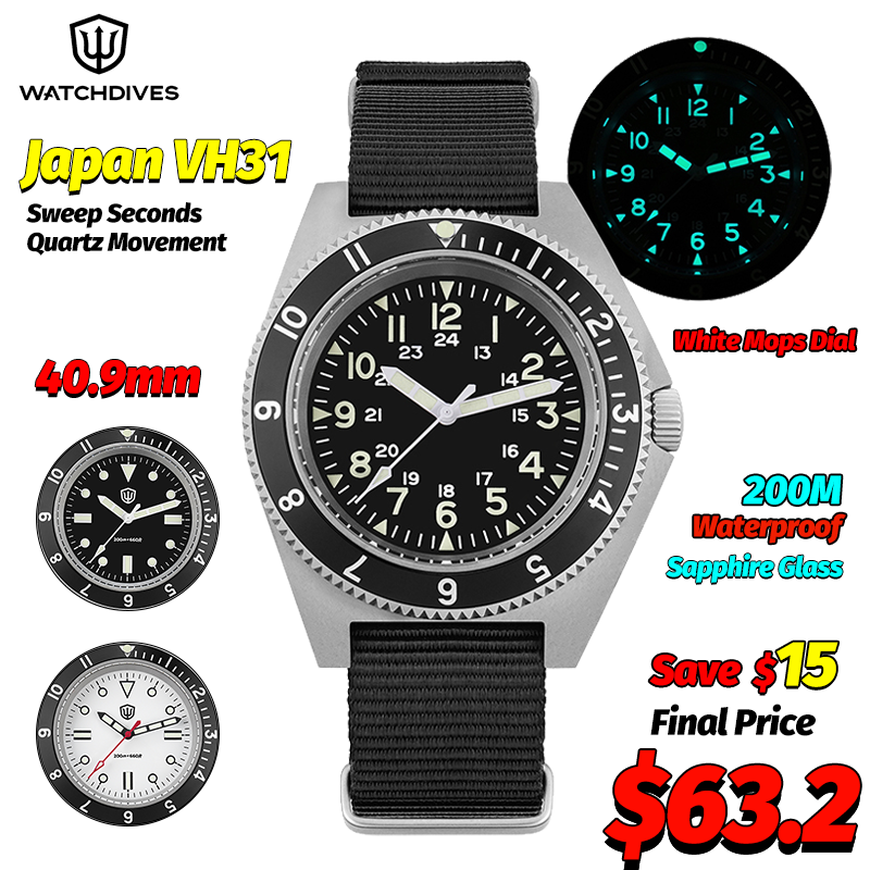 Watchdives WD1972 Quartz Watch - Men Accessories Jewelry บทวิจารณ์และราคา