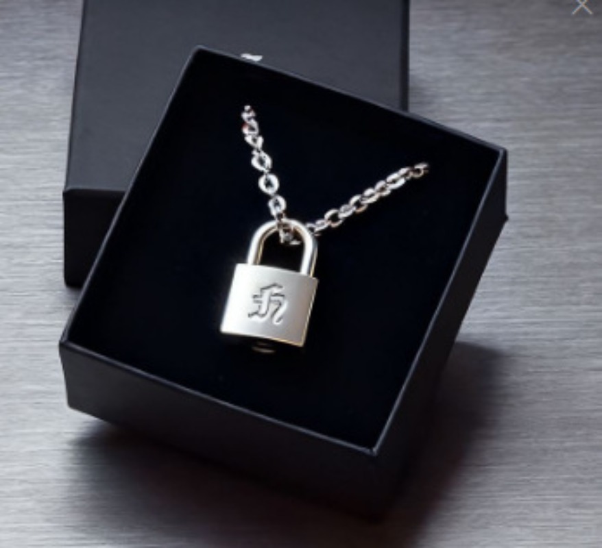 Smooth Matte Finish Metal Lock - Men Accessories Style บทวิจารณ์และราคา