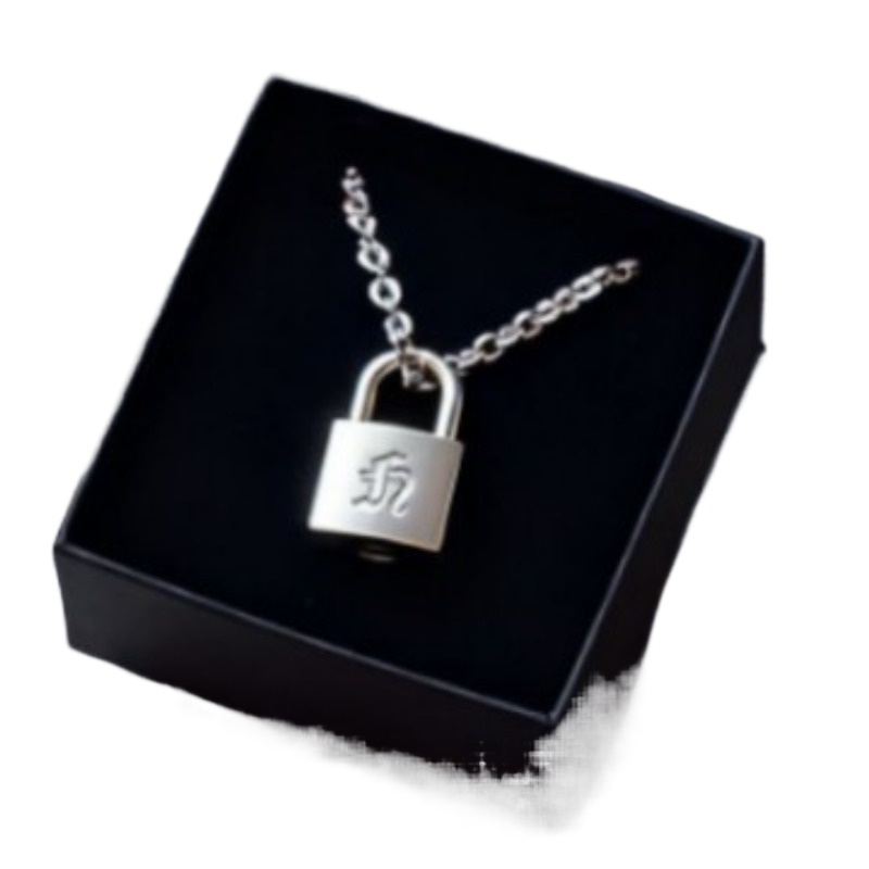 Smooth Matte Finish Metal Lock - Men Accessories Style บทวิจารณ์และราคา