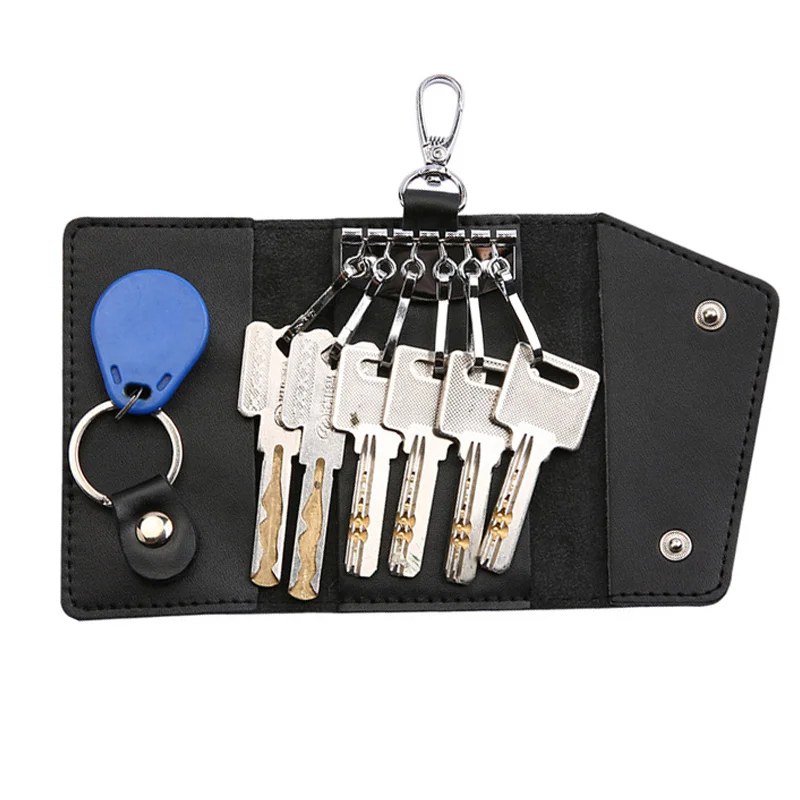 1 PC Second Layer Cowhide Keyc - Men Accessories Box บทวิจารณ์และราคา