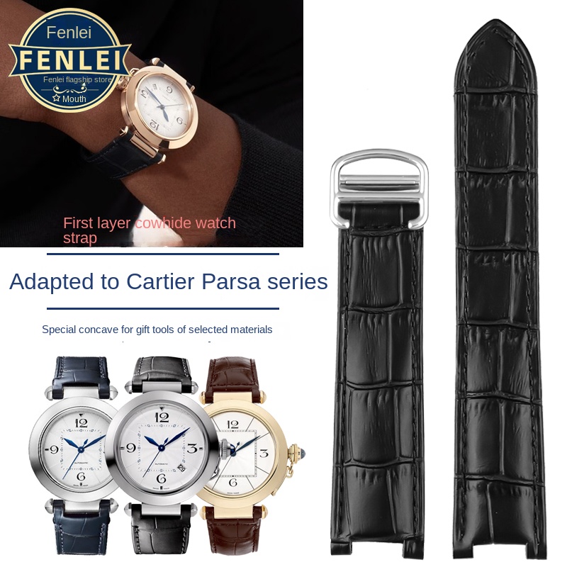 For Cartier PASHA Watch strap  - Men'S Accessories Cartier บทวิจารณ์และราคา