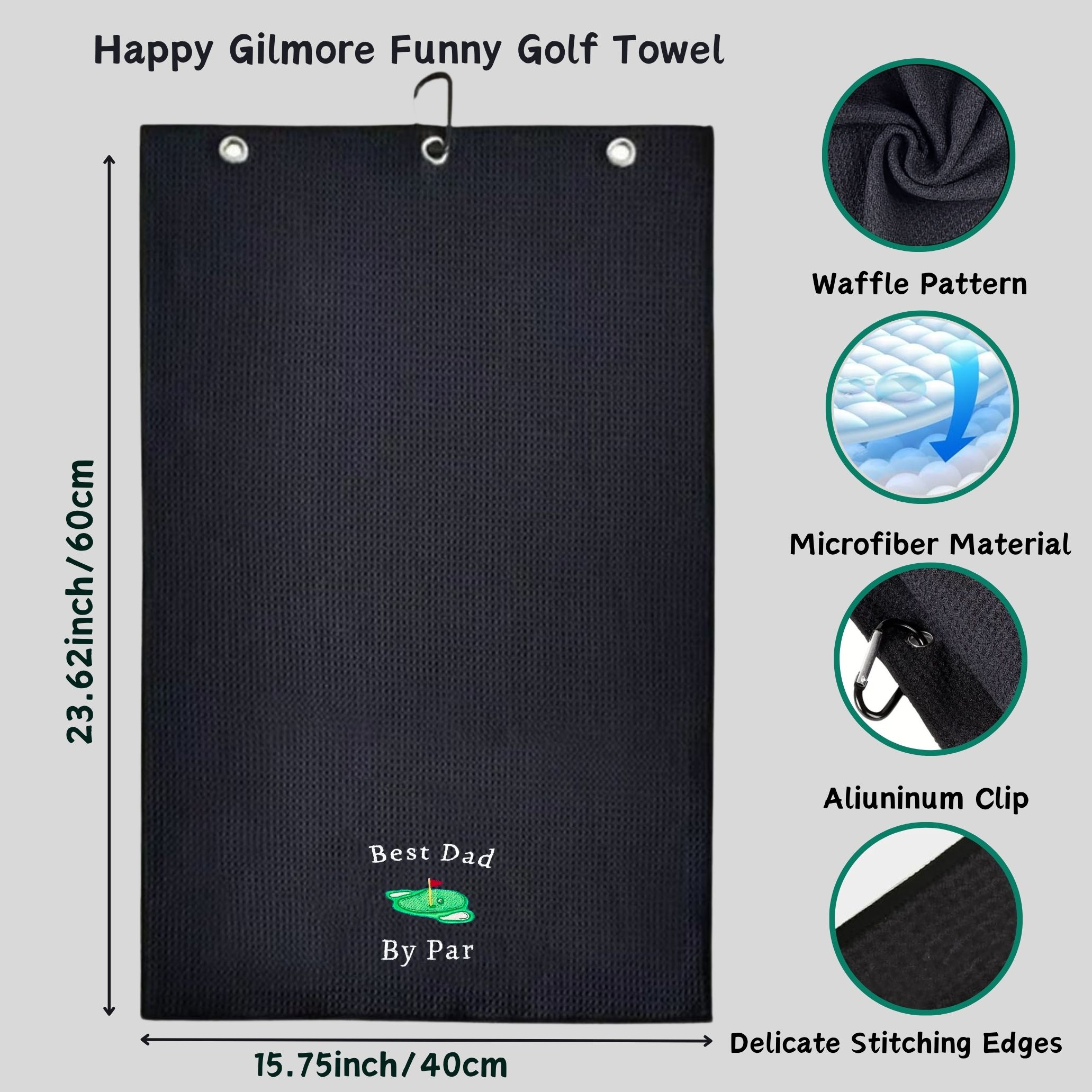 Best Dad Microfiber Premium Go - Men'S Accessories Best บทวิจารณ์และราคา