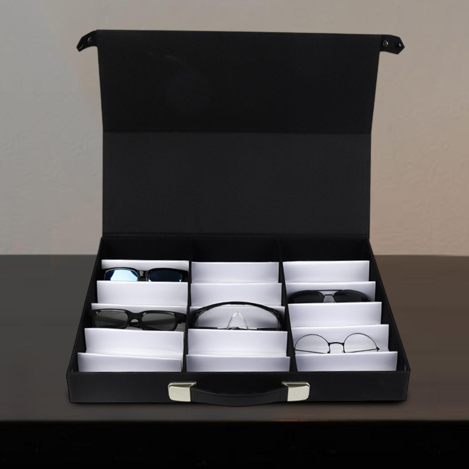 Sunglasses Organizer 18 Slots  - Men Accessories Drawer บทวิจารณ์และราคา